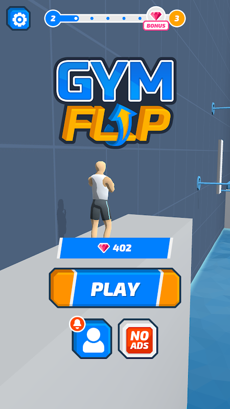 Download Gym Flip MOD APK v4.2.2 (Unlimited Diamonds) for Android