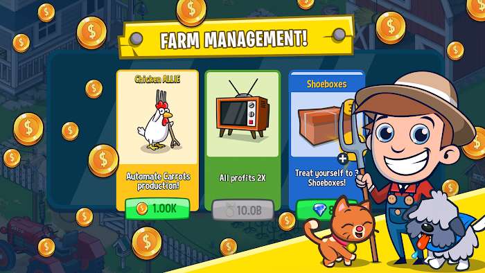 Download Idle Farming Empire MOD APK v1.42.0 (Unlimited Money)
