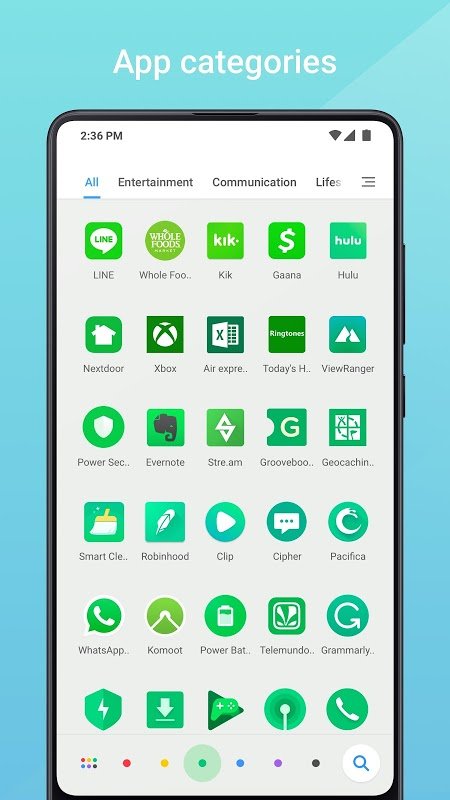 Download Mint Launcher v1.1.4.10 for Android (by Xiaomi)