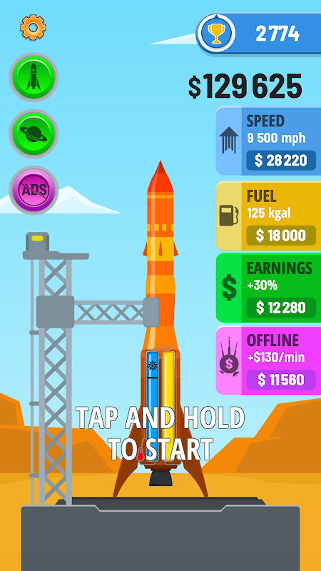 Download Rocket Sky! MOD APK v1.4.8 (Unlimited Money)