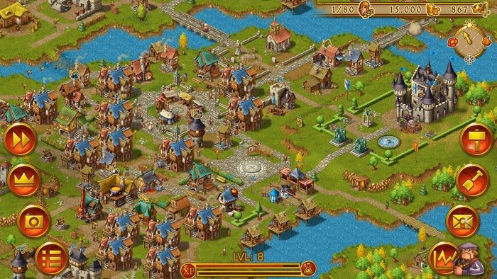 Download Townsmen Premium APK v1.14.5 (MOD, Many Crowns)