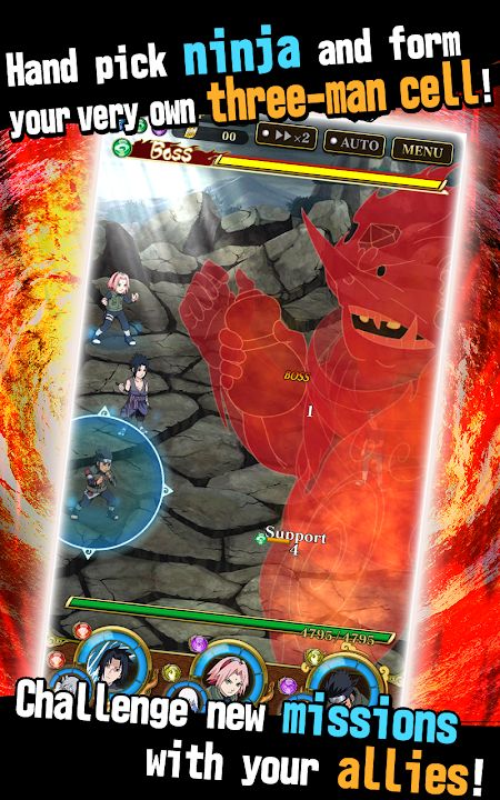 Download Ultimate Ninja Blazing MOD APK v2.28.0 (High Attack, God Mode)