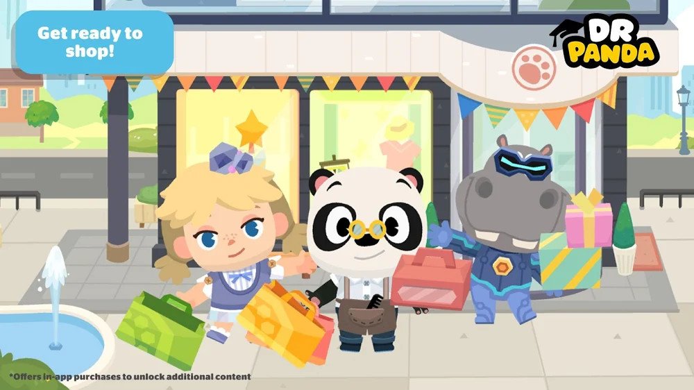Dr. Panda Town: Mall v21.3.46 MOD APK (All Unlocked)