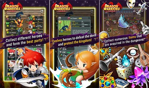 Dragon Warriors Idle RPG 1.3.0 Apk Mod Money for Android