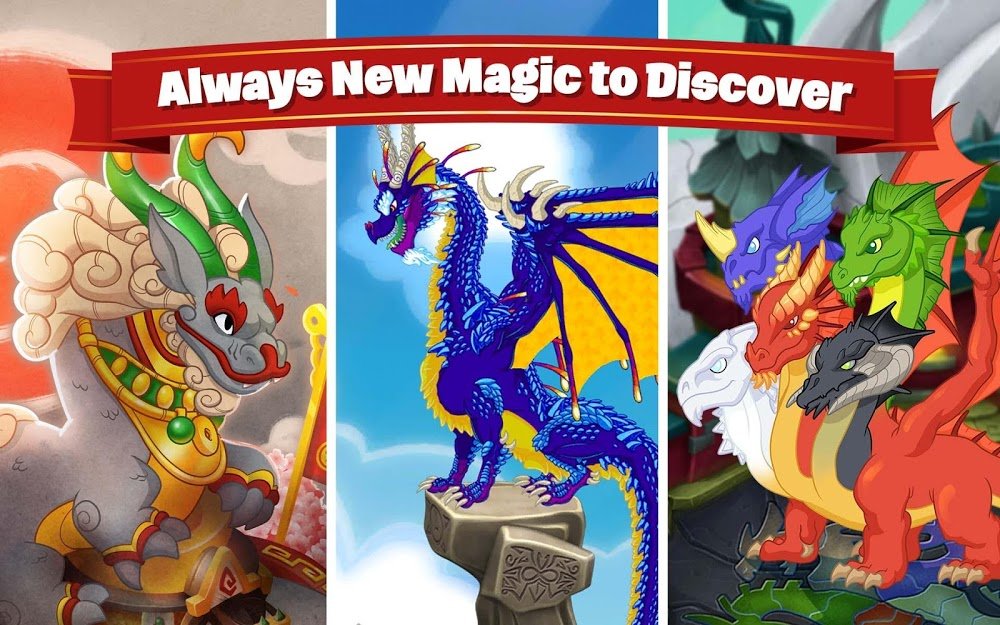 DragonVale v4.24.1 MOD APK (Unlimited Food/Treats/Money) Download