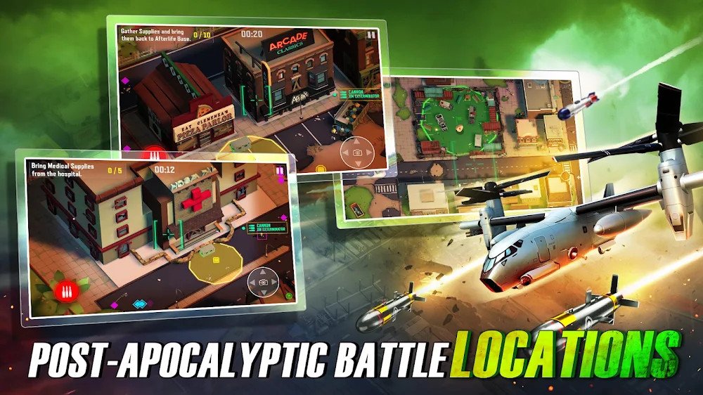 Drones 4: Zombie Strike v1.20.151 MOD APK + OBB (Unlimited Money)