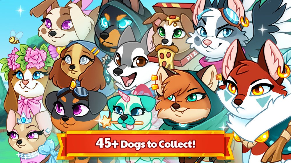 Dungeon Dogs - Idle RPG v2.1.1 MOD APK (Unlimited Money)
