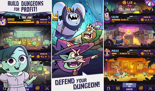 Dungeon, Inc.: Idle Clicker 1.12.0 Apk + Mod (Gold/Diamond) Android