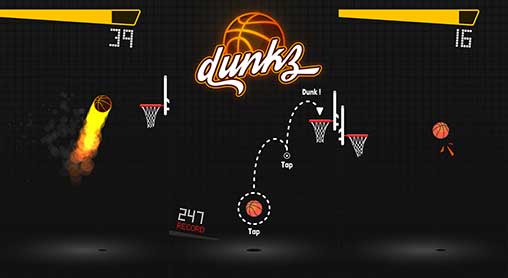 Dunkz – Shoot hoops & slam dunk 2.1.5 Apk + Mod Unlocked Android