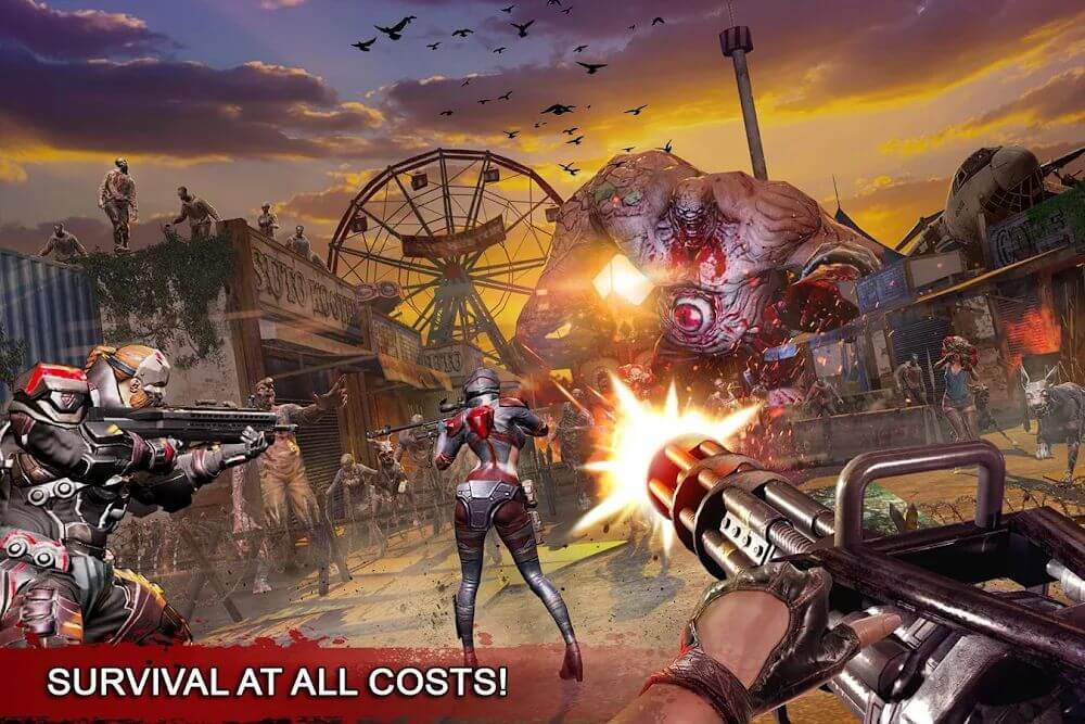 EAD WARFARE: Zombie v2.23.3 MOD APK (High Damage, God Mode)