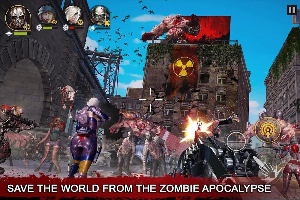 EAD WARFARE: Zombie v2.23.3 MOD APK (High Damage, God Mode)