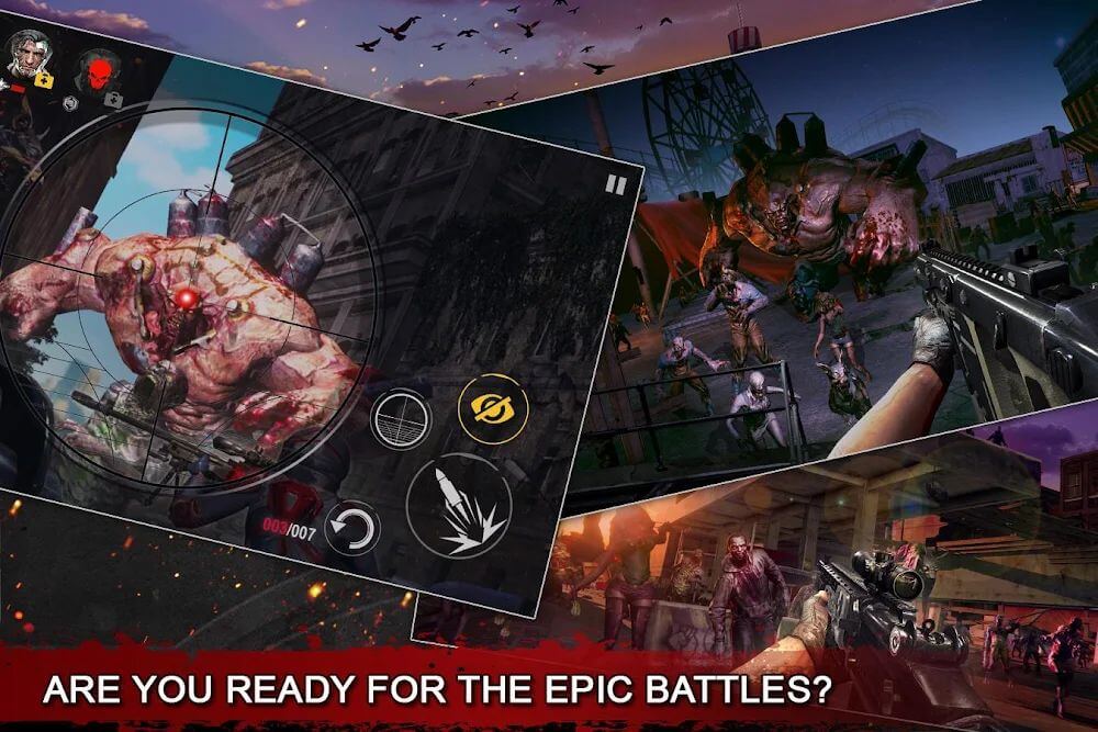 EAD WARFARE: Zombie v2.23.3 MOD APK (High Damage, God Mode)