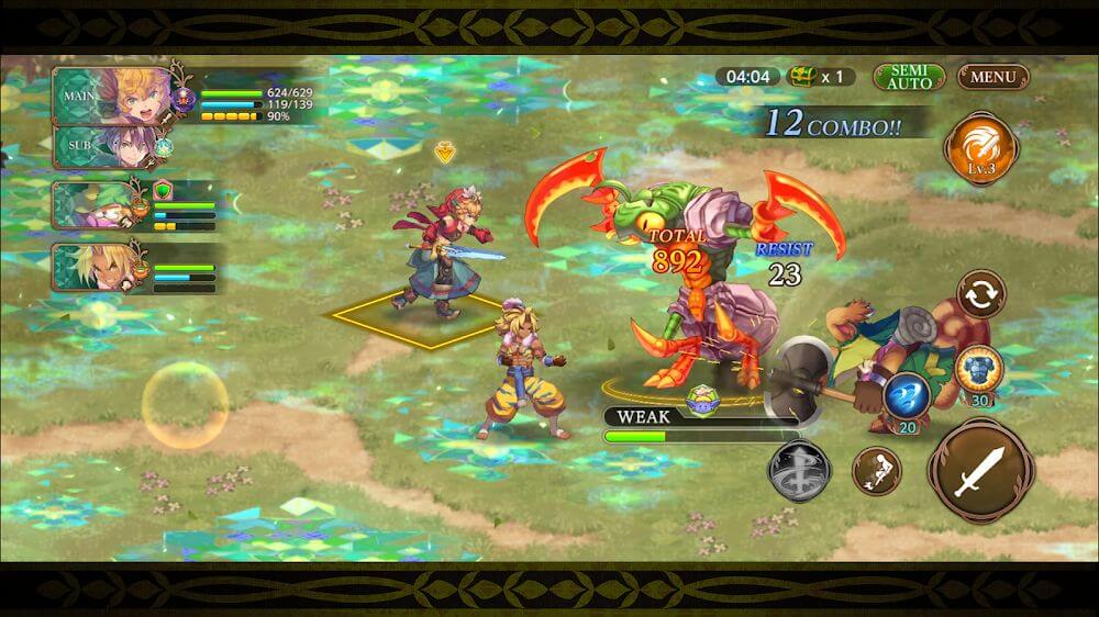 ECHOES of MANA v1.13.1 MOD APK (Damage, Unlimited Skills)