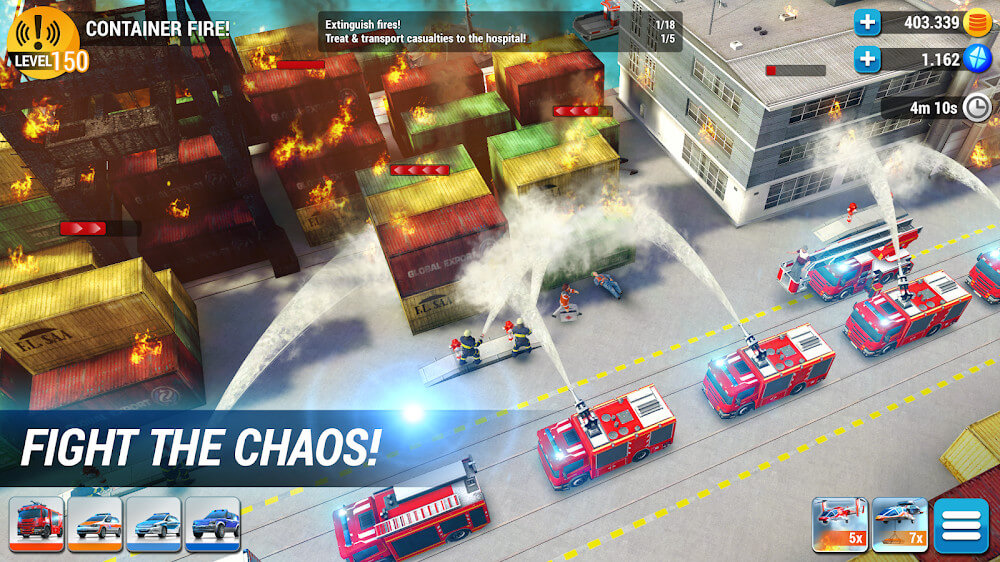 EMERGENCY HQ v2.0.1 MOD APK + OBB (Move Speed Multiplier)