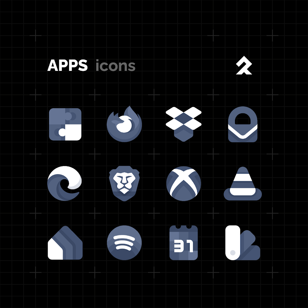 ENIX DARK Icon Pack v1.1 APK (Full Version)