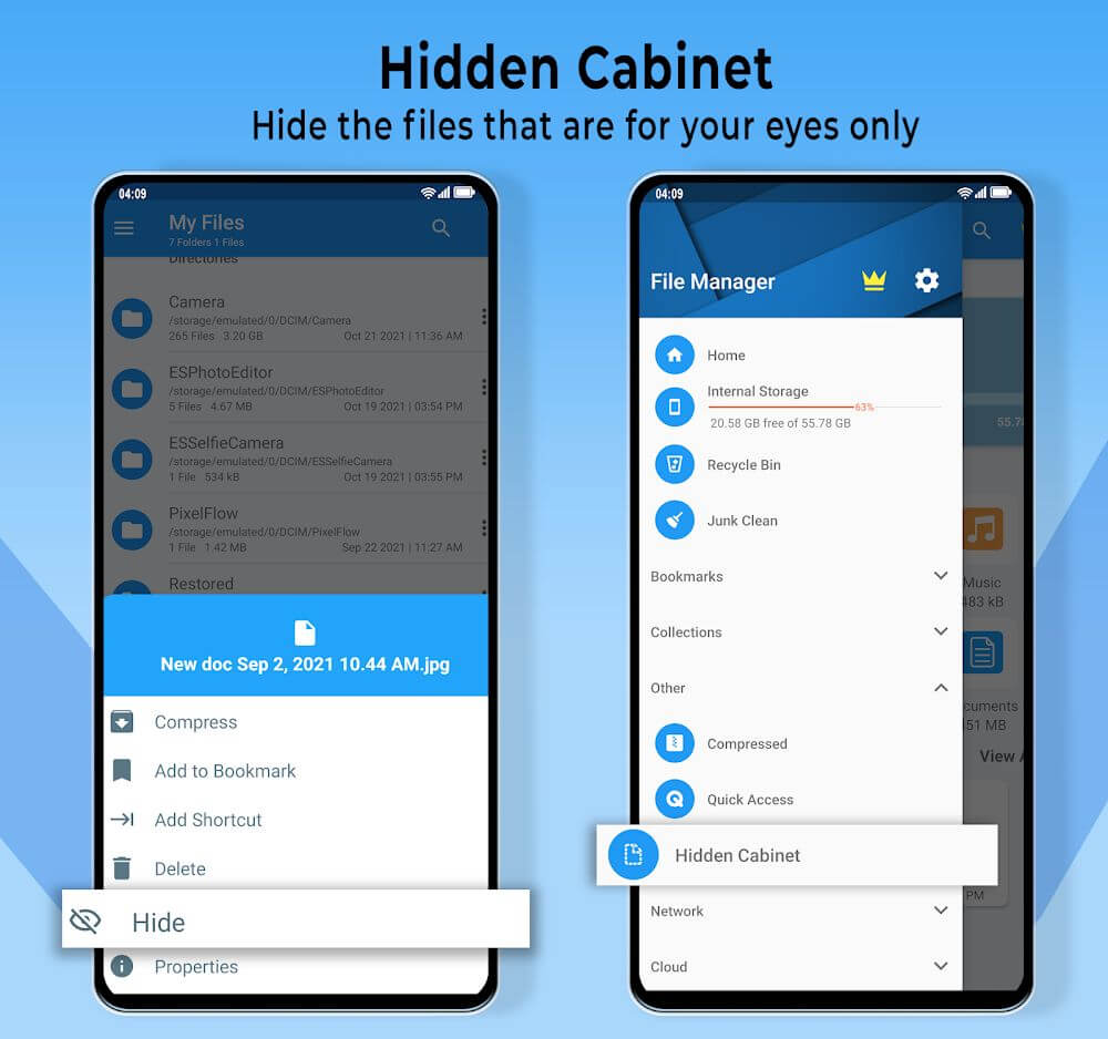 ESx File Manager & Explorer v1.6.5 APK + MOD (Premium Unlocked)