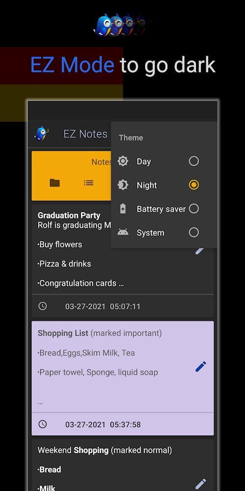 EZ Notes v11.0.1 MOD APK (Premium Unlocked)