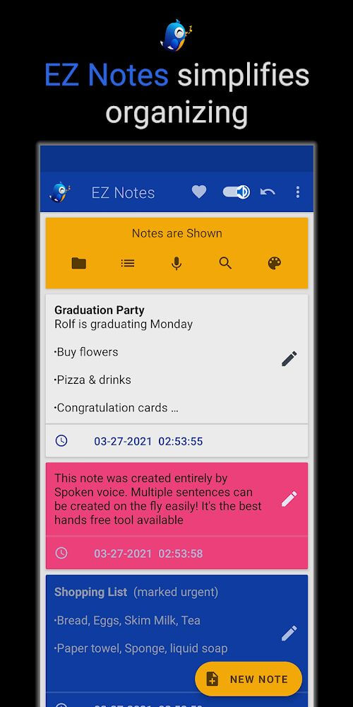 EZ Notes v11.0.1 MOD APK (Premium Unlocked)