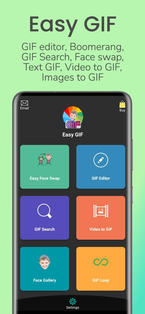 Easy GIF v8.2.8 MOD APK (Premium Unlocked)