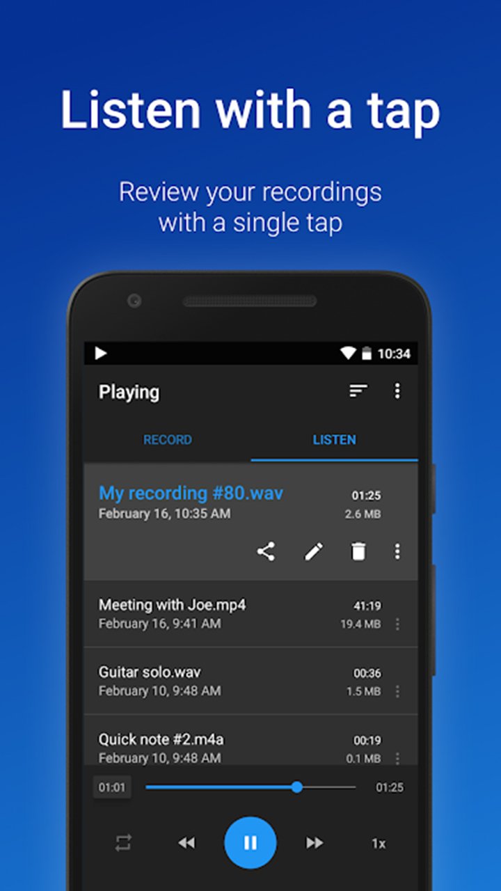 Easy Voice Recorder Pro MOD APK 2.8.4 (Patched)