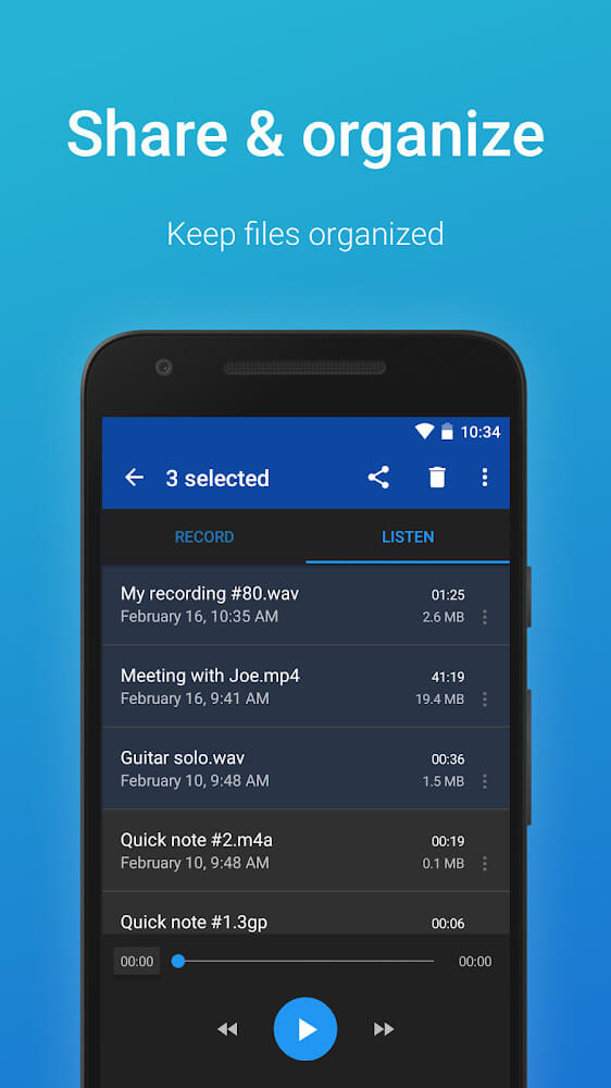 Easy Voice Recorder Pro v2.8.6 MOD APK (Patched/Mod Extra)