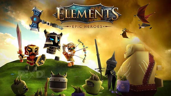 Elements Epic Heroes 1.5.5 Apk + Mod + Data for Android