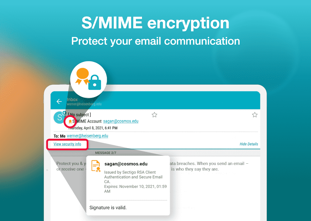 Email Aqua Mail v1.32.1 APK + MOD (Pro Unlocked)