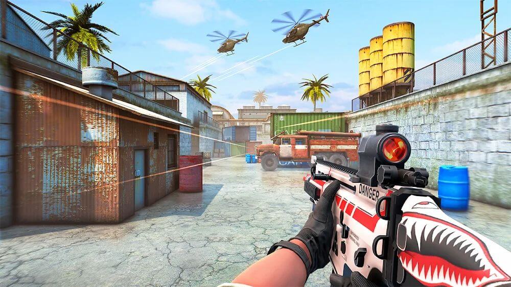 Encounter Shooting Gun Games v1.36 MOD APK (One Hit, Ammo, Speed)