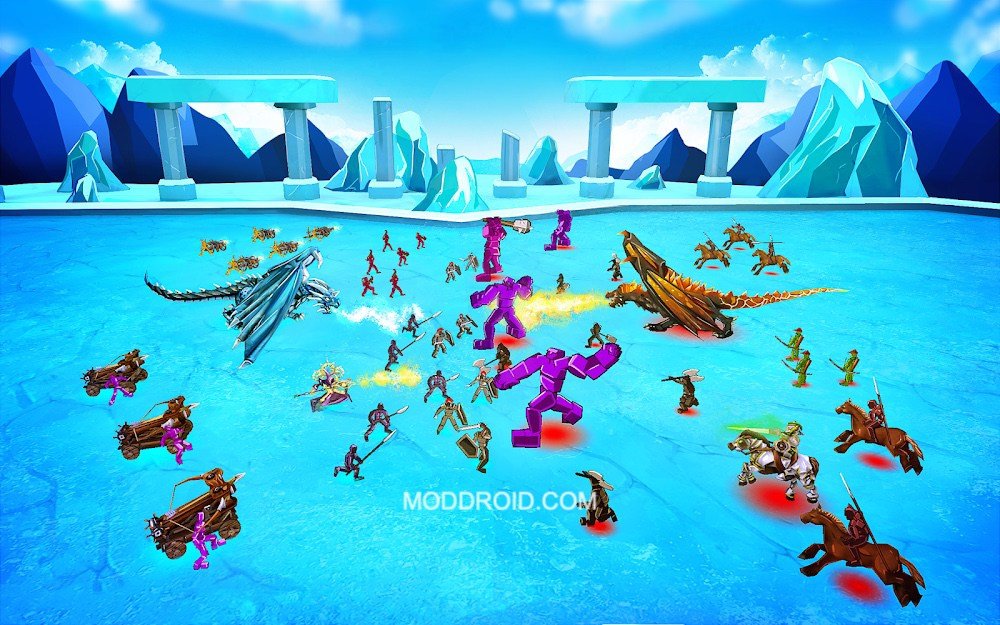 Epic Battle Simulator v1.8.40 MOD APK (Unlimited Diamonds/Troops) Download