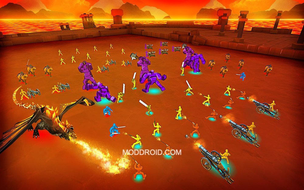 Epic Battle Simulator v1.8.40 MOD APK (Unlimited Diamonds/Troops) Download