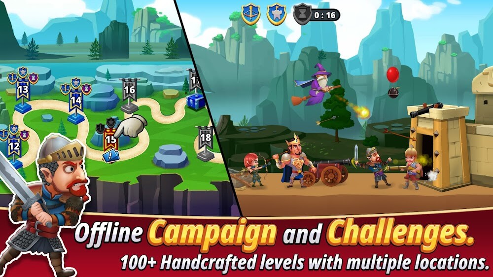 Epic Brawl v2.4 MOD APK (Unlimited Gems, God Mode)