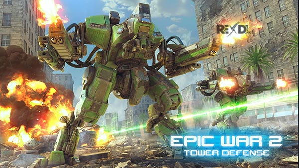 Epic War TD 2 1.04.4 Apk + Mod + Data for Android [All GPU]