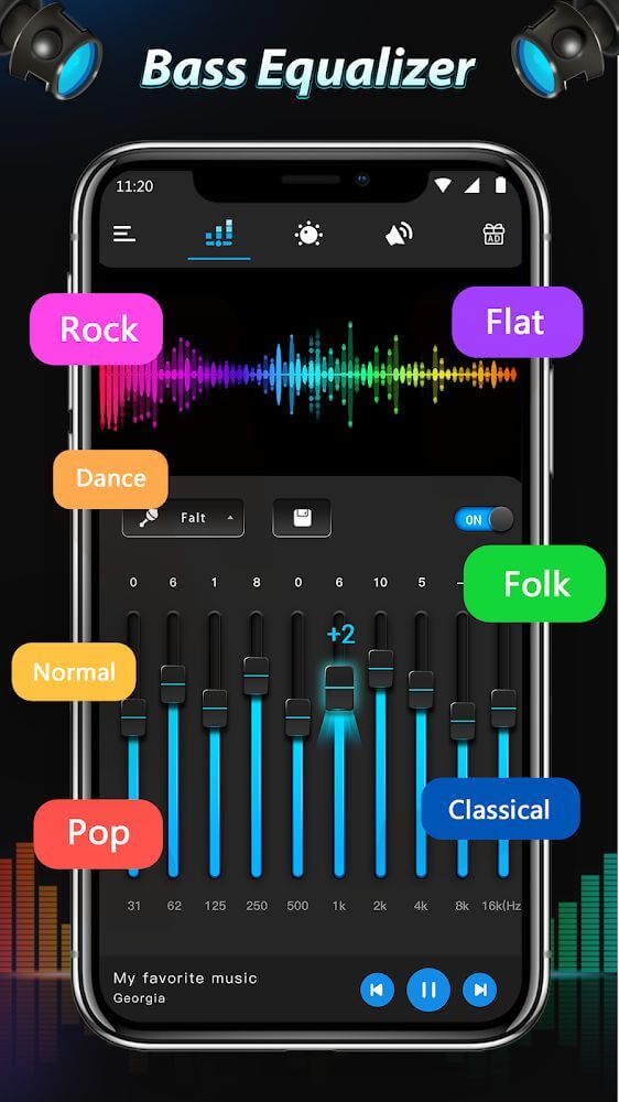 Equalizer & Bass Booster Pro v1.9.1 APK (Paid)