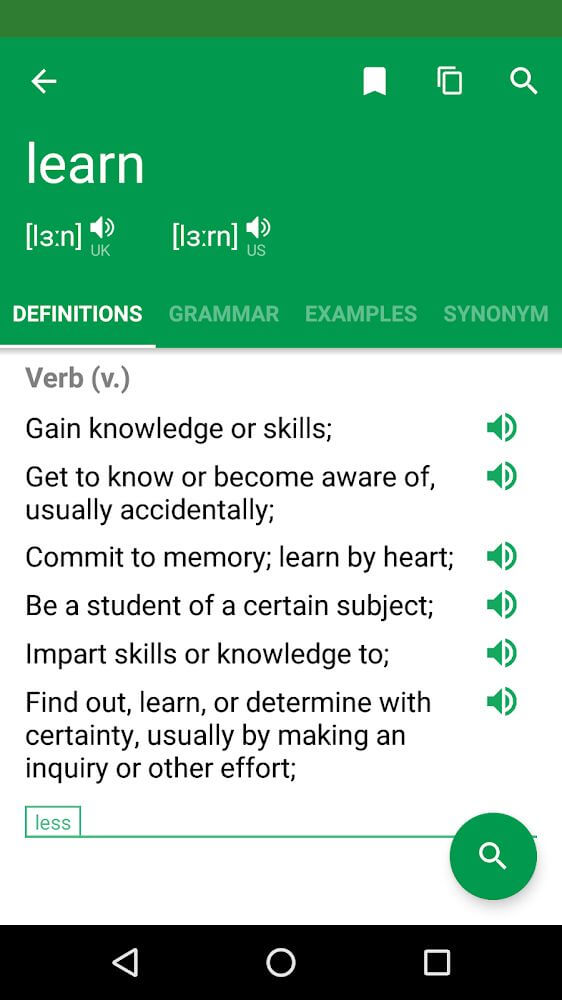 Erudite Dictionary v12.12.0 APK + MOD (Premium Unlocked)