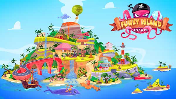 Escape Funky Island 1.10 Apk + Mod (Hints) for Android