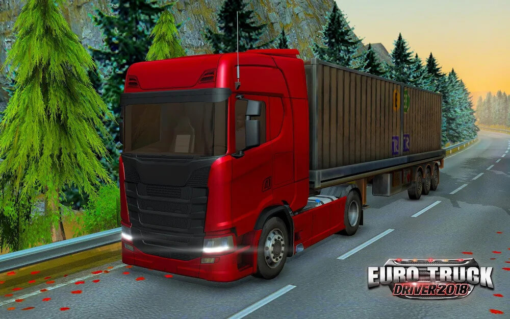 Euro Truck Driver 2018 v4.6 MOD APK (Unlimited Money/XP)