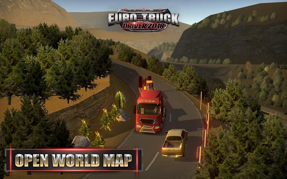 Euro Truck Driver 2018 v4.6 MOD APK (Unlimited Money/XP)