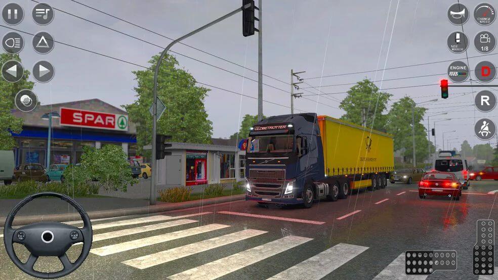 Euro Truck Driving Sim 3D v1.5 MOD APK (Unlimited Money)