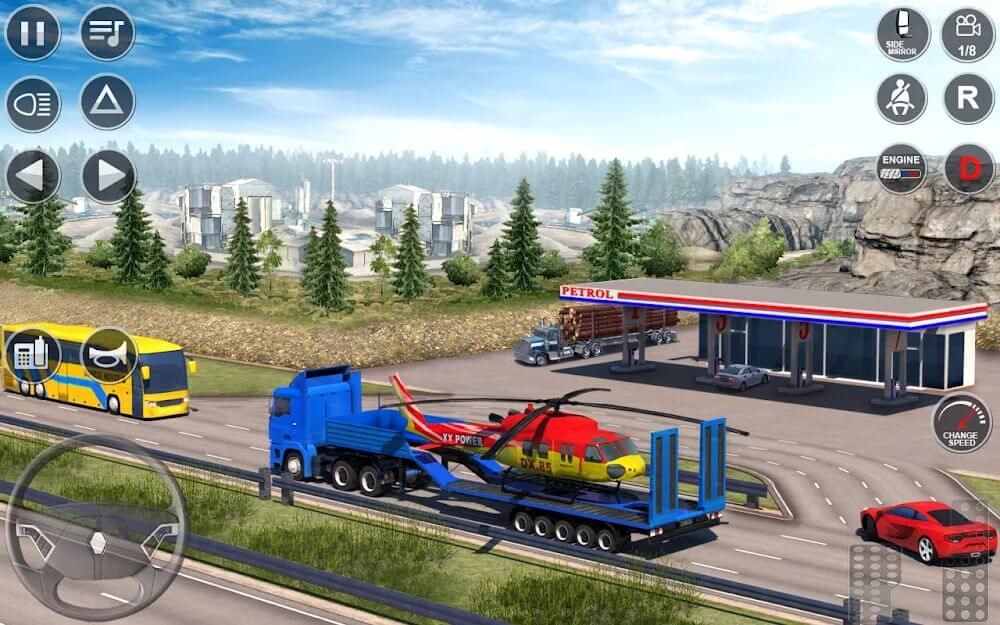 Euro Truck Driving Sim 3D v1.5 MOD APK (Unlimited Money)