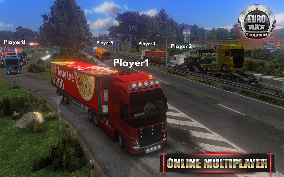Euro Truck Evolution Simulator v3.1 MOD APK + OBB (Unlimited Money)
