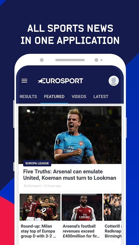 Eurosport v7.11.2 APK + MOD (AD-Free)