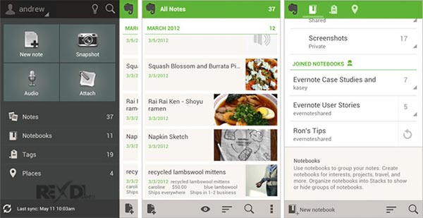 Evernote Premium 10.37 APK (Unlocked) for Android