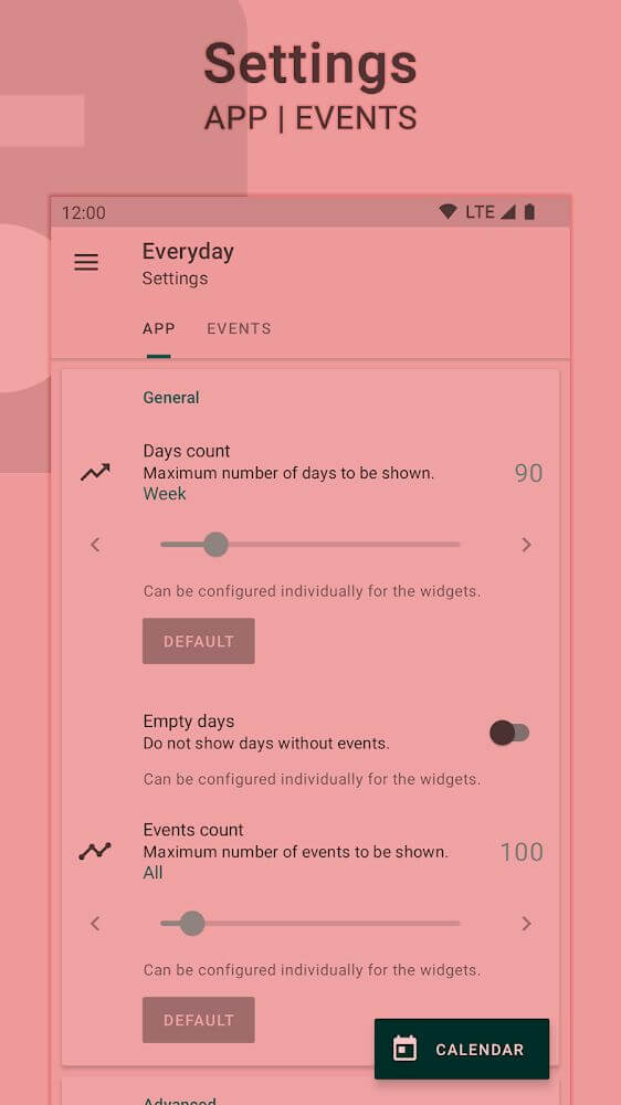 Everyday - Calendar Widget v18.3.0 MOD APK (Pro Unlocked)