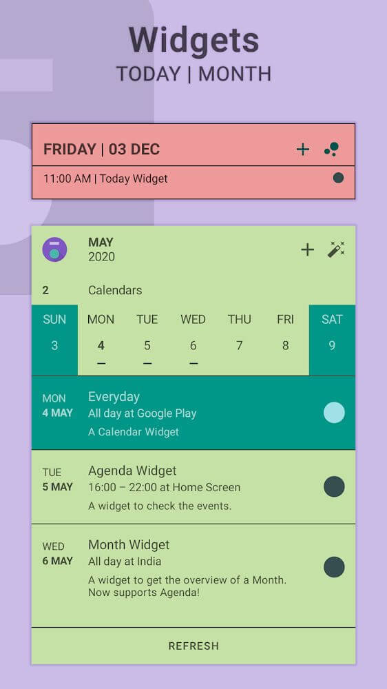 Everyday - Calendar Widget v18.3.0 MOD APK (Pro Unlocked)