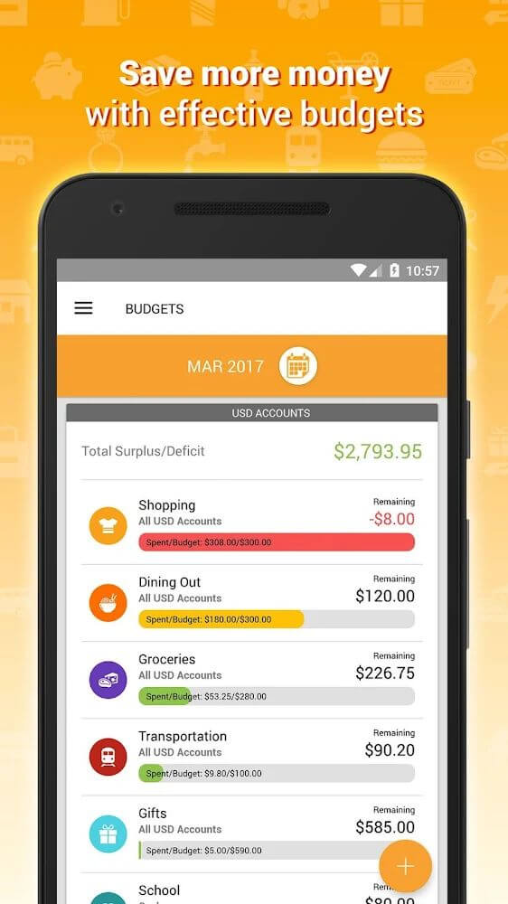 Expense IQ Money Manager v2.3.2 build 143 APK + MOD (Premium Unlocked)