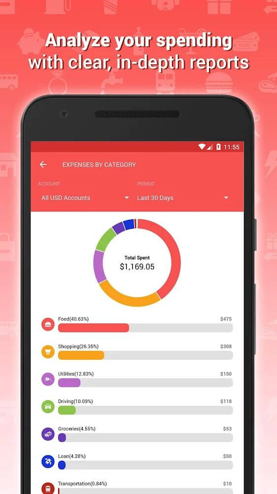 Expense IQ Money Manager v2.3.2 build 143 APK + MOD (Premium Unlocked)