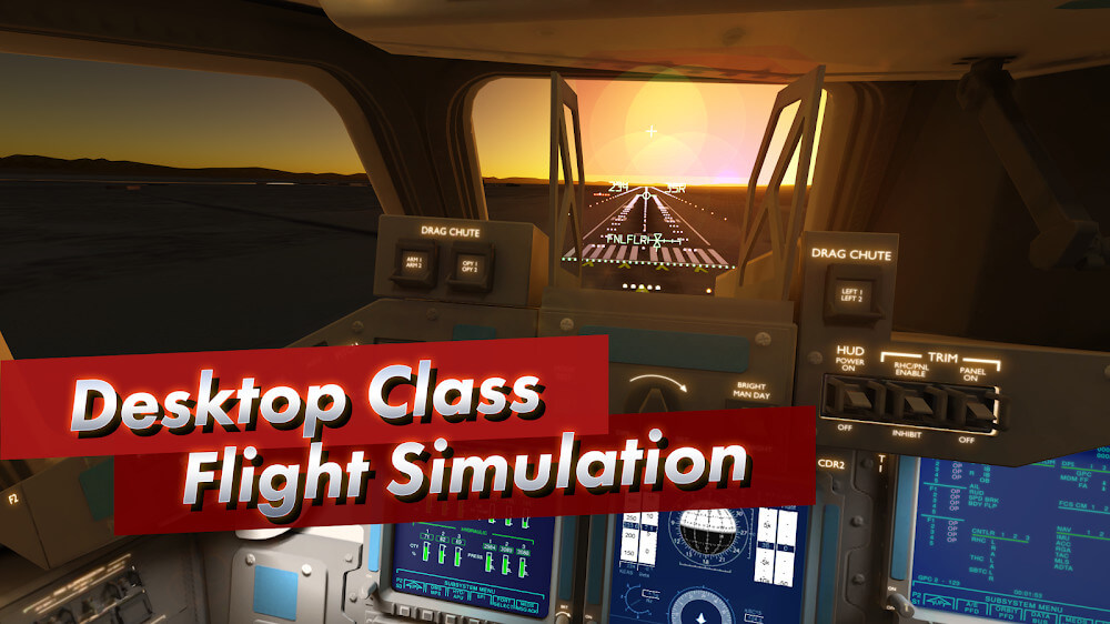 F-Sim Space Shuttle 2 v1.2.51 APK (Full Game)