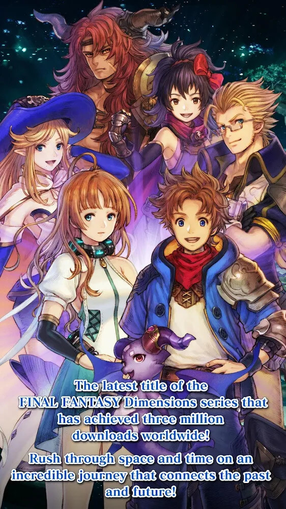 FINAL FANTASY DIMENSIONS II v1.0.5 MOD APK (God Mode)