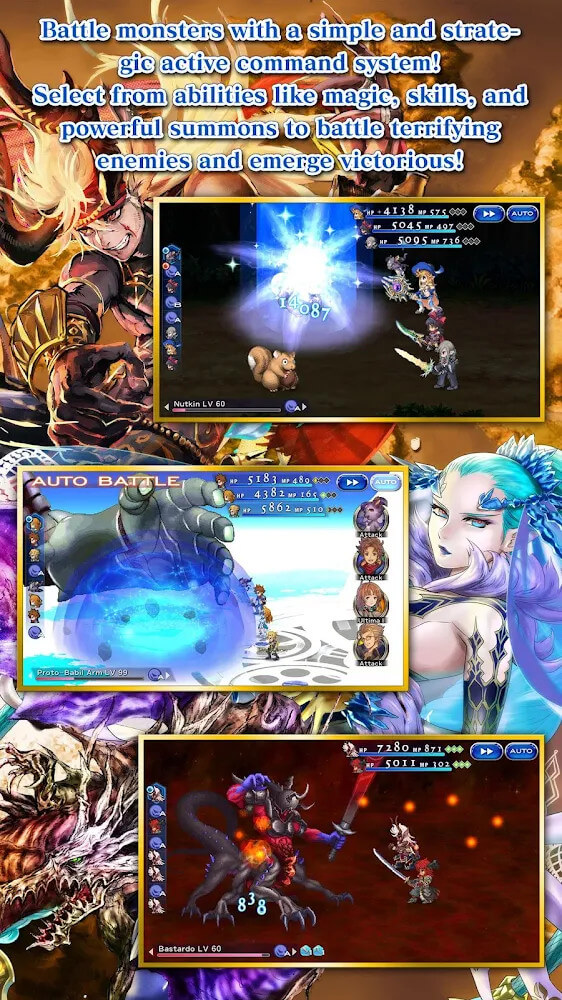 FINAL FANTASY DIMENSIONS II v1.0.5 MOD APK (God Mode)