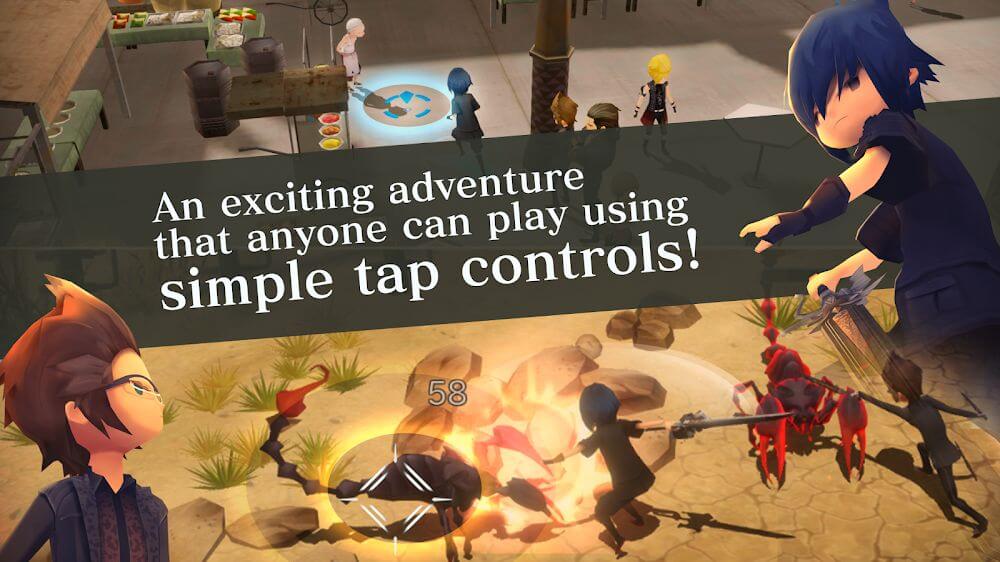 FINAL FANTASY XV POCKET EDITION v1.0.7.705 APK + MOD (MOD, GIL & Unlocked)